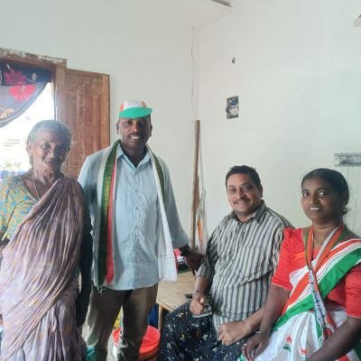 దొడ్డిపట్ల గ్రామ. కాంగ్రెస్ పార్టీ ఎంపీటీసీ అభ్యర్థి ప్రచారం