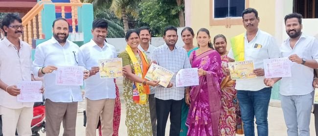 జోరుగా కూటమి అభ్యర్థుల ప్రచారం  -- గడ్డమణుగు రవి కుమార్ ఆధ్వర్యంలో