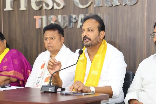 స్థానిక సంస్థల ఎన్నికల్లో ఎన్డీఏ కూటమి క్లీన్ స్వీప్ తథ్యం.......... తుడా చైర్మన్ డాలర్స్ దివాకర్ రెడ్డి
