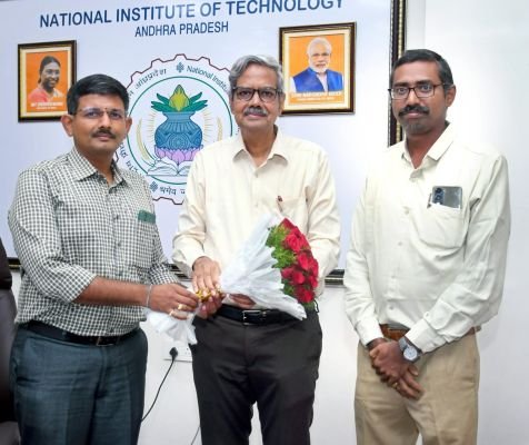 ఏపీ నిట్ డైరెక్టర్‌గా ప్రొఫెసర్ కె.వి. కృష్ణారావు భాద్యతలు స్వీకరణ