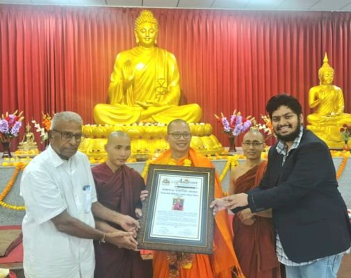  అమెరికన్ బౌద్ధ భిక్షువుకు అంతర్జాతీయ ఆధ్యాత్మిక శాస్త్రవేత్త పురస్కారం