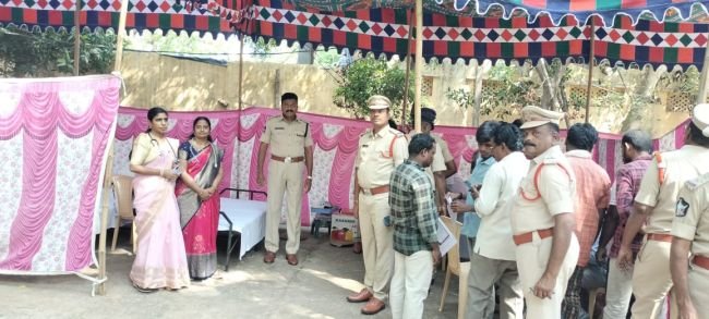 కావలి డిఎస్‌పి కార్యాలయంలో ఘనంగా రక్తదాన శిబిరం.