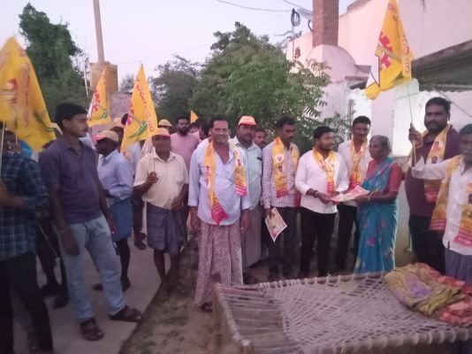 చినమాచనూరులో టిడిపి ప్రచార జోరు