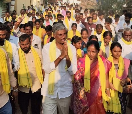 బ్రహ్మసముద్రం జడ్పిటిసి అభ్యర్థి ప్రచారానికి విశేష స్పందన.