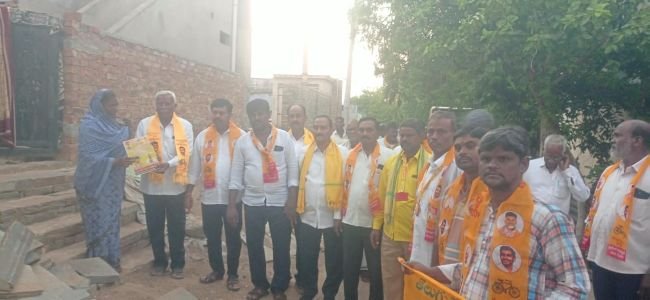 గ్రామాలలో మొదలైన ఎన్నికల ప్రచారం..!