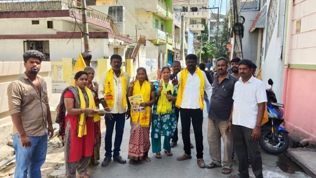 53వ డివిజన్ లో కూటమి హోరు - షర్మిల, హేమలత గెలుపు తథ్యం - యువ కార్పొరేటర్ చందు ప్రచారం జోరు.