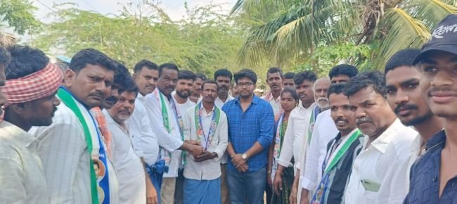 బ్రహ్మాసముద్రం లో జగనన్న ఆశీస్సులతో, తలారి రంగయ్య నాయకత్వంలో వైసీపీ ప్రచార జోరు.