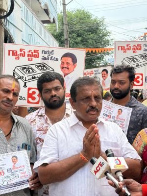 అనుభవానికి పట్టం కట్టండి... -60వ డివిజన్ పరిధిలో ఆదం సుధాకర్ రెడ్డి 