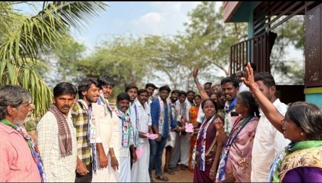 బ్రహ్మాసముద్రం ప్రచారంలో దూసుకుపోతున్న వైఎస్ఆర్సిపి జడ్పిటిసి అభ్యర్థి...