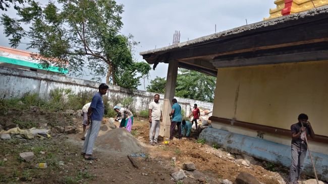 శ్రీ రంగనాయక స్వామి ఆలయంలో అభివృద్ధి పనులు ప్రారంభం