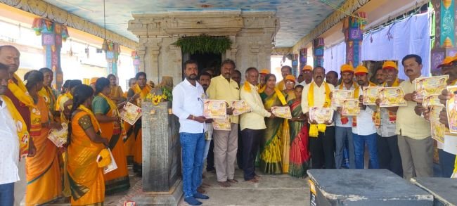 ప్రజా ఆశీస్సులతో ఎన్నికల బరిలోకి.. రాళ్లగంగమ్మ ఆలయంలో పూజలతో ప్రచారానికి శ్రీకారం