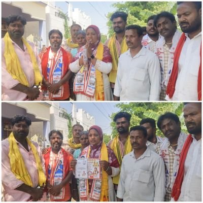 8వ వార్డులో జనసేన అభ్యర్థి ఎస్. మురధు విస్తృత ప్రచారం