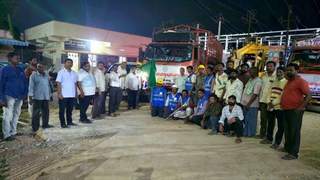 ఏపీ తుఫాన్ ప్రభావిత ప్రాంతాల్లో విద్యుత్ పునరుద్ధరణకు మిర్యాలగూడ డివిజన్ బృందాలు