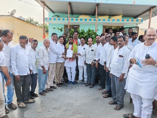 యాదాద్రి భువనగిరి జిల్లా కాంగ్రెస్ పార్టీ ఉపాధ్యక్షులుగా నాగుల ఆనంద్ యాదవ్ ను నియమించిన బీర్ల ఐలయ్య 