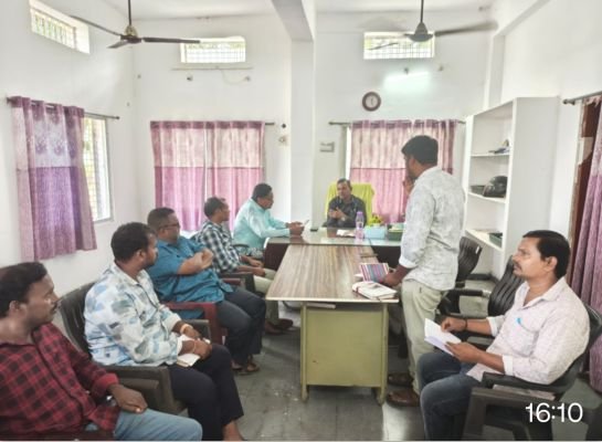 విబిజిఅర్ఎఎంజీ పనుల పై సమీక్షా