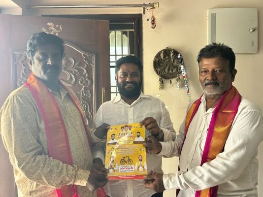 28వ డివిజన్‌లో నన్నం శ్రీనివాసులు విస్తృత ప్రచారం