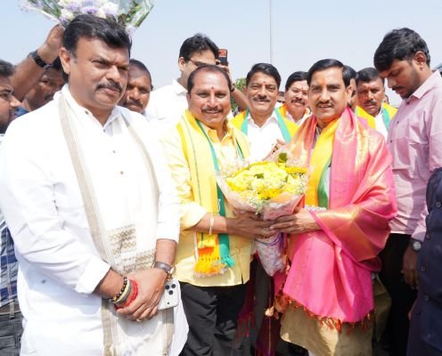 కేంద్ర మంత్రి తోఖన్ సాహుకు అనంతపురంలో ఘన స్వాగతం.. 