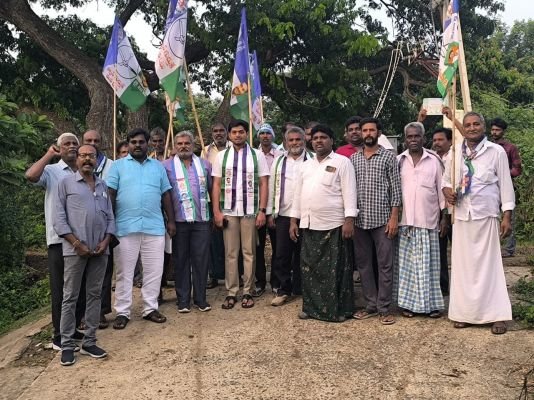 కేసన హరి బాబును గెలిపించాలని గౌతమ్ ప్రచారం