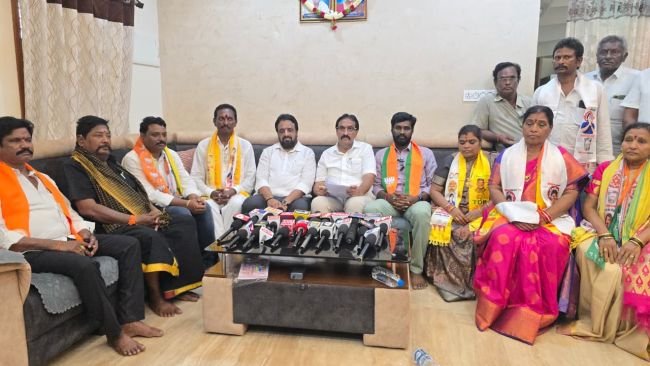 స్థానిక సంస్థల ఎన్నికల్లో కూటమి అభ్యర్థుల విజయం ఖాయం  రాష్ట్రంలో ట్రిపుల్ ఇంజన్ సర్కార్ నడవాలి