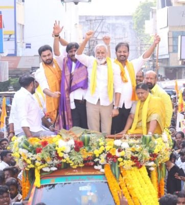 ఎన్నికల ప్రచారంతో దద్దరిల్లిన తిరునగరి