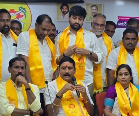బడ్డుకొండ అప్పలనాయుడు టీడీపీలో చేరిక