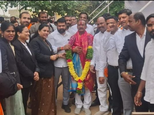 విజయవంతంగా ముగిసిన ఎంపీ ఈటల రాజేందర్ పాదయాత్ర