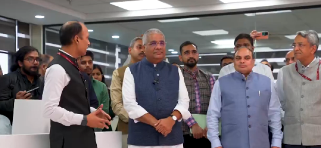 సీఏక్యూఎమ్ ‘పవన్’ ఇంటిగ్రేటెడ్ కంట్రోల్ సెంటర్ పరిశీలన: వాయు నాణ్యత చర్యలపై కేంద్రం ఫోకస్
