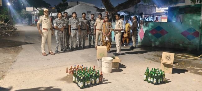 అక్రమ కార్యకలాపాల నియంత్రణ, ప్రజా శాంతిభద్రతల పరిరక్షణే లక్ష్యంగా ఆపరేషన్ చబుత్రా