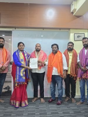 చేవెళ్ల మండల వార్డ్ మెంబర్స్ ఫోరం అధ్యక్షుడిగా చనగళ్ల శ్రీకాంత్