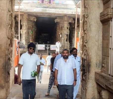 అహోబిలేసునికి పూజ నిర్వహించిన తెదేపా జడ్పిటిసి అభ్యర్థి రాజశేఖర్ రెడ్డి