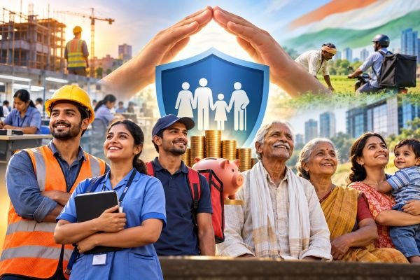 దేశంలో ఒక బిలియన్ మందికిపైగా సామాజిక భద్రత