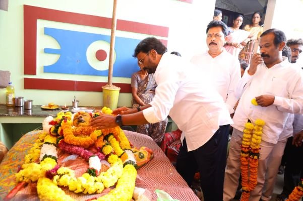 తెదేపా సీనియర్ నాయకులు వంగా గోవిందరావు మృతి పార్టీకి తీరని లోటు... ఎంఎల్ఏ " కోండ్రు "