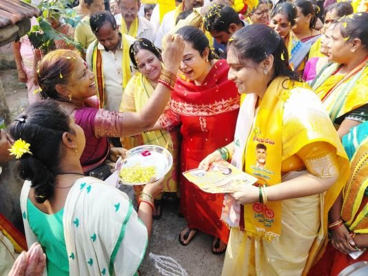 *మీ ఇంటి ఆడబిడ్డగా ఆదరించండి....  *ప్రతీ డివిజన్ అభివృద్ధి చేస్తా*