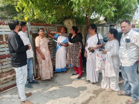 కుష్టు వ్యాధి సర్వేను పరిశీలించిన స్టేట్ అబ్జర్వర్ డాక్టర్ విజయనిర్మల
