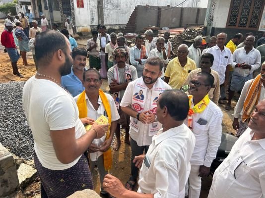జోరుగా కూటమి జడ్పీటీసీ అభ్యర్థి బలగ ప్రవీణ్ కుమార్ ప్రచారం