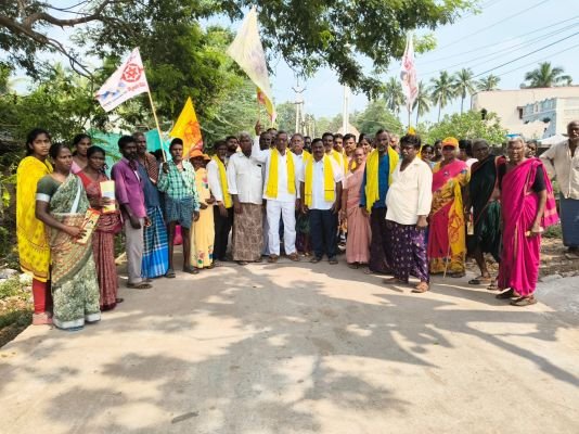 భట్టిప్రోలు 2 వ సెగ్మెంట్ ప్రచారంలో పాల్గొన్న తూనుగుంట్ల సాయిబాబా