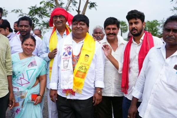 గుడ్లవల్లేరు మండలంలో పార్టీల ప్రచార హోరు