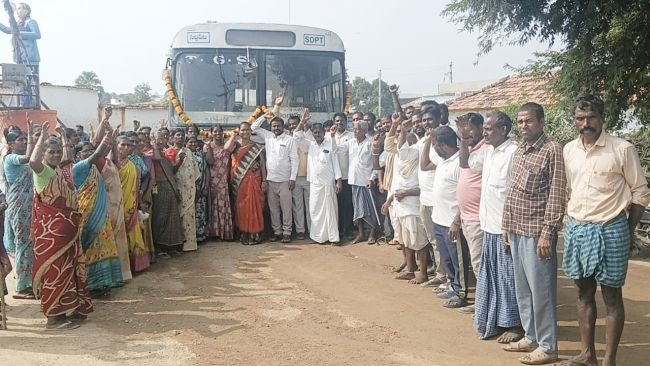 విఠలాపూర్‌కు ఆర్టీసీ బస్సు ప్రారంభం -గ్రామ ప్రజల చిరకాల సమస్యకు పరిష్కారం..