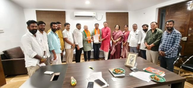 హాలియా మున్సిపాలిటీ బీజేపీ అధ్యక్షుడిగా నంద్యాల వేణు నియామకం