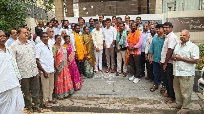 కాలనీల అభివృద్ధికి సంక్షేమ సంఘాలు సమష్టిగా పనిచేయాలి : ఎమ్మెల్యే కేపీ వివేకానంద్