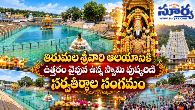 స్వామి పుష్కరిణి: సర్వతీర్థాల సంగమం #tirumala