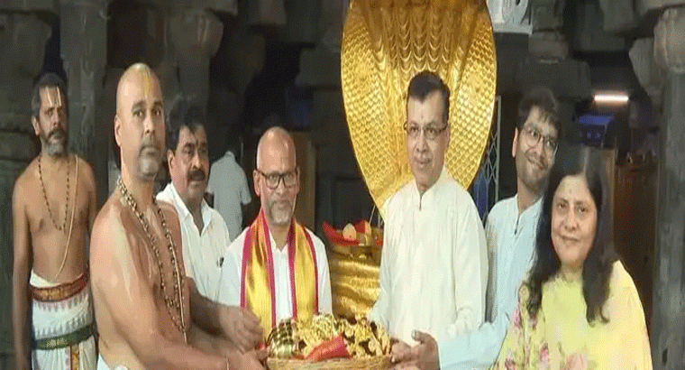 శ్రీవారికి ఐపీఎల్ టీమ్ యజమాని భారీ విరాళం