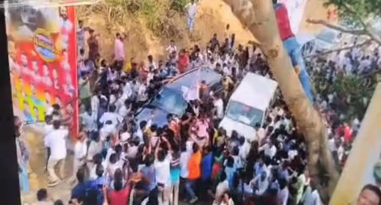 పవన్ కళ్యాణ్ పలమనేరు పర్యటనలో అపశ్రుతి