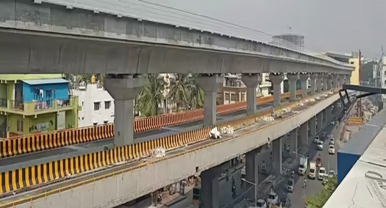 రూ.449 కోట్లతో నిర్మాణం....దక్షిణ భారతదేశంలోనే తొలి డబుల్ డెక్కర్ ఫ్లైఓవర్