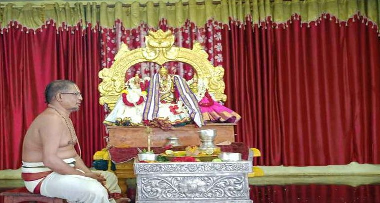 కన్నుల పండుగగా సీతారాముల నిత్యకళ్యాణం
