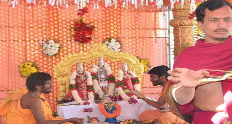 ఘనంగా శ్రీ వెంకటేశ్వర స్వామి కళ్యాణ మహోత్సవం
