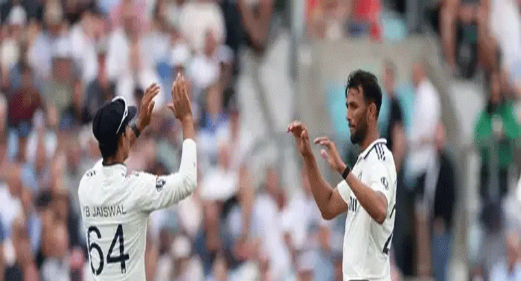 ఒకే ఓవర్‌లో రెండు వికెట్లు తీసి,,,,ఐదో టెస్ట్‌లో అదరగొట్టిన ప్రసిద్ధ్ కృష్ణ