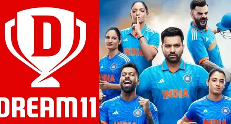 టీమిండియా ప్రధాన స్పాన్సర్‌గా డ్రీమ్ 11
