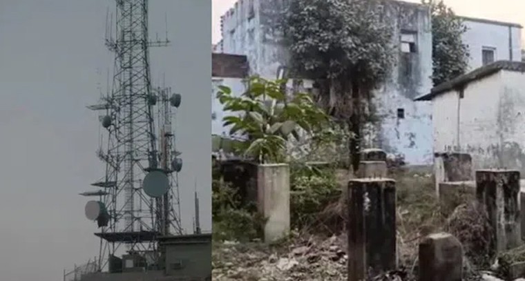 ఏకంగా సెల్​ టవర్‌నే దోచుకెళ్లారు
