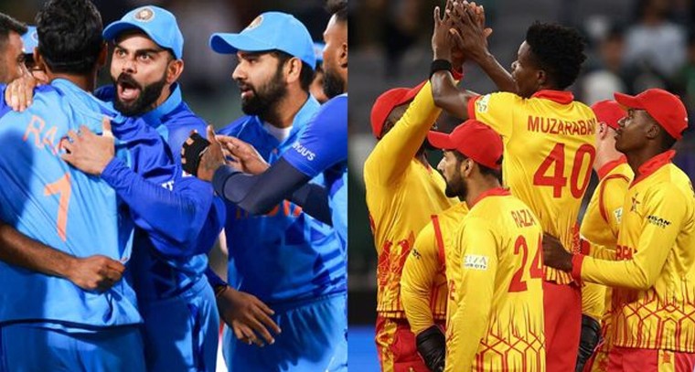 టీ20 వరల్డ్‌కప్‌లో నేడు భారత్-జింబాబ్వే పోరు

